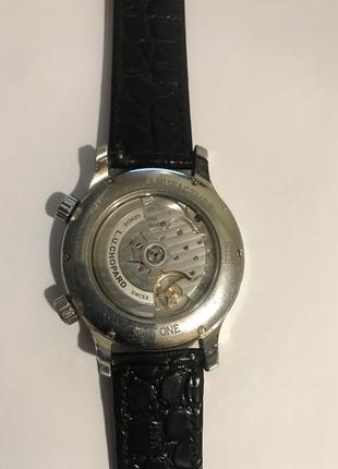 Швейцарські чоловічий годинник chopard l. u. c gmt one4 фото