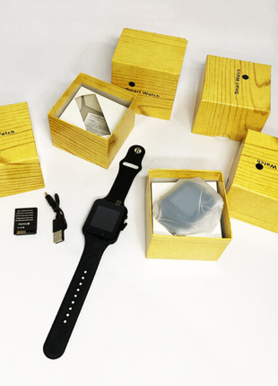 Смарт-годинник smart watch a1 розумний електронний зі слотом під9 фото