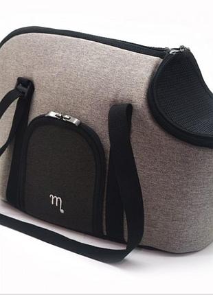 Переноска магнус для котов и малых пород собак no2 27х47х35 см