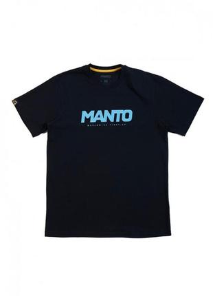 Футболка manto gym 2.0 black2 фото