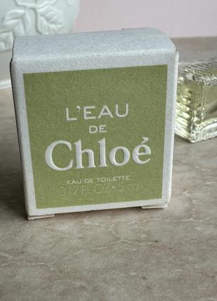 L’eau de chloe туалетна вода оригінал!6 фото