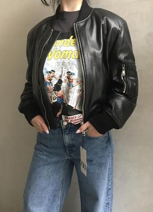 Куртка бомбер жіноча zara розм s