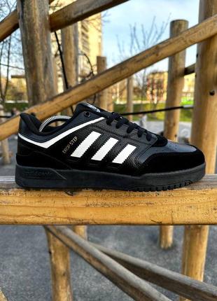 Кроссовки мужские adidas drop step 🌵 черные3 фото