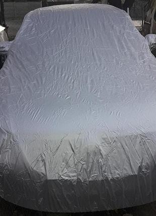 Тент, чохол для автомобіля седан vitol cc11106 xl сірий 534х178х120 см volkswagen passat b6, b7, b8