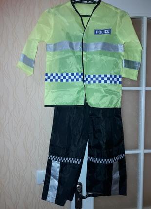Карнавальний костюм поліцейський хлопчику3 фото
