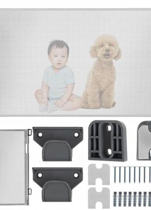 Защита на лестницу от детей и животных ruhhy 160 x 85 (польша)1 фото
