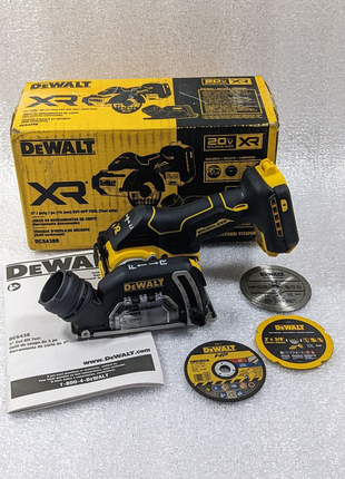 Dewalt dcs438 20v відрізна машинка міні болгарка 75мм