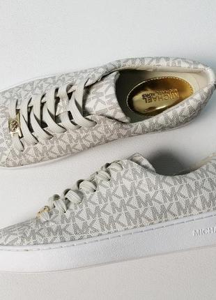 Брендові кеди з принтом michael kors emmett lace up оригінал