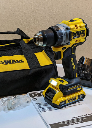 Dewalt dcd800d1 20v безщітковий дриль шуруповерт (dcb203)