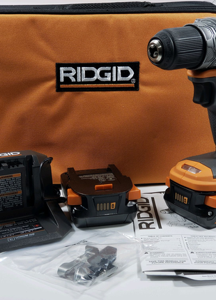 Безщітковий шуруповерт ridgid r8701k (aeg bs18sbl) 18v subcompact