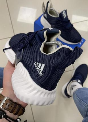 Кроссовки adidas alphabounce (синие)3 фото