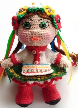 Украинский сувенир кукла украиночка1 фото