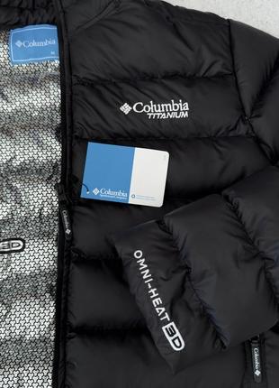 Куртка женская columbia весенняя осенняя демисезонная ветровка коламбия черная6 фото