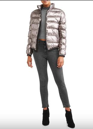 Зимняя женская куртка брозовая