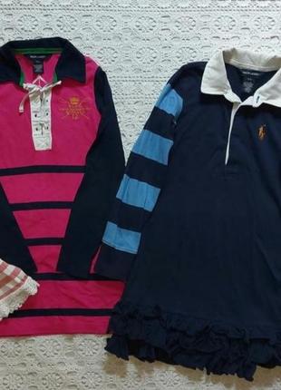 Платье хлопок ralph lauren на 6-7лет