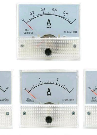 Амперметри постійного струму стрілочні на 10ма,100ма,3;5а 85c1