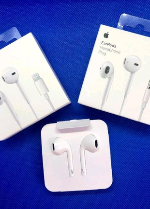 Навушники apple earpods 3.5 mm original1 фото