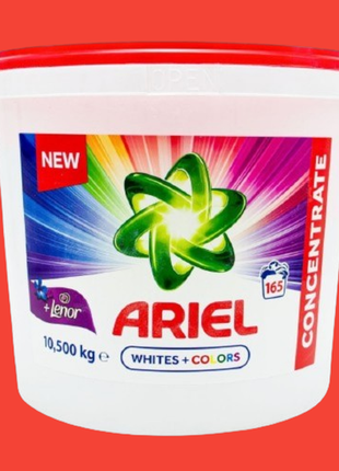 Пральний порошок ariel white+colors 10,5 кг