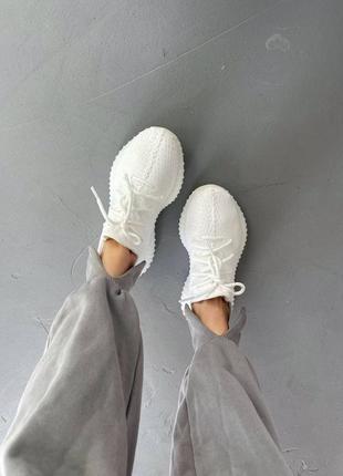 Yeezy 350 white premium10 фото