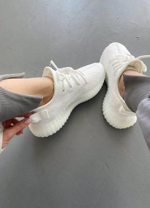 Yeezy 350 white premium7 фото