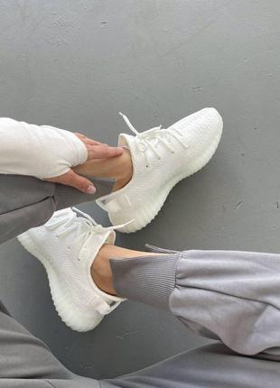 Yeezy 350 white premium8 фото