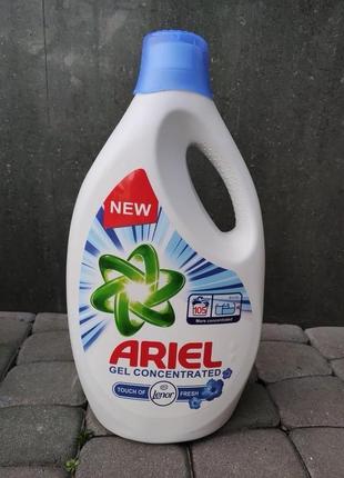 Гель для прання ariel+lenor universal fresh 5,775мл, 105 праннів.