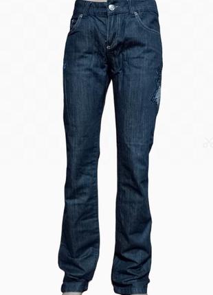 Versace jeans молодежные джинсы с вышивкой . оригинал