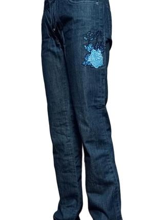 Versace jeans молодежные джинсы с вышивкой . оригинал2 фото