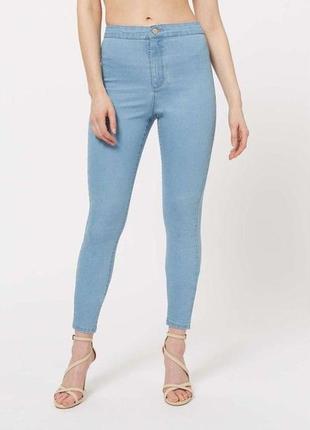 Голубые джинсы скини, облегающие джинсы стрейчевые, джогенсы, голубые джинсы классические, женские джинсы10 фото
