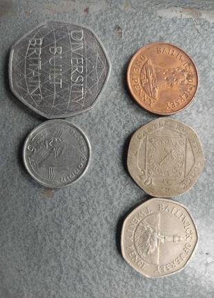 Рідкі монети великобританії1 фото