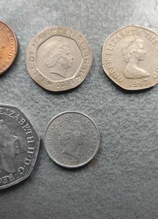 Рідкі монети великобританії2 фото