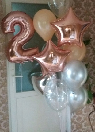 Гелієві, повітряні кульки4 фото