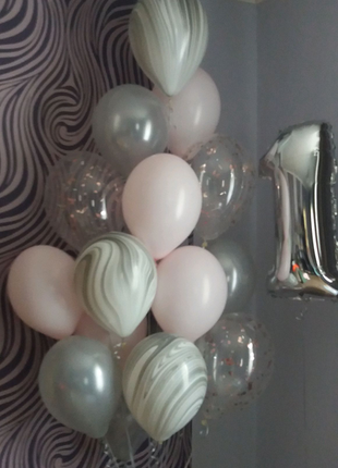 Гелієві, повітряні кульки12 фото
