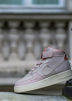 Nike air force 1 high utility pink (артlemb)3 фото