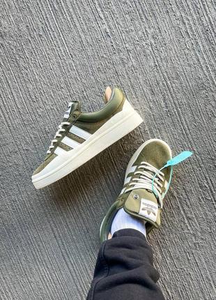 Мужские кроссовки adidas campus bad bunny "wild moss6 фото