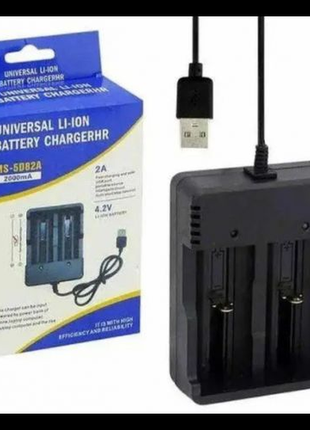 Зарядний пристрій для акумуляторів usb li-ion charger ms-5d82a1 фото