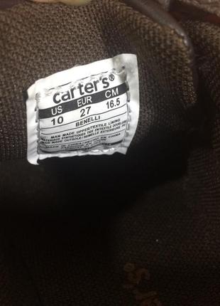 Кросівки, туфлі черевики carter ' s10 фото