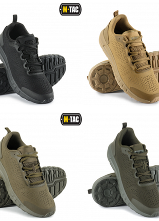 M-tac кросівки summer pro black, dark olive, coyote, army olive