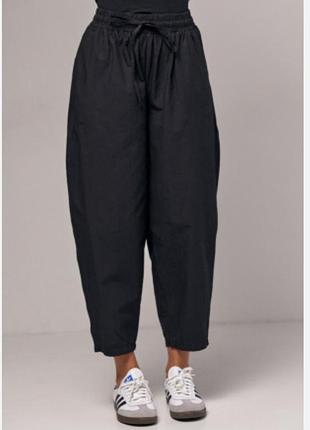 Джинси чорні мом італія