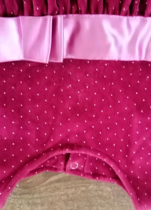 Теплий сарафан на дівчинку 3-4 роки2 фото