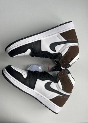 Nike air jordan 1 retro two dark mocha 23 фото