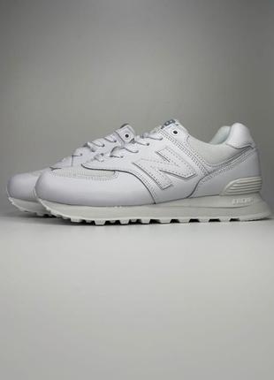 Кросівки new balance 574 (білі)