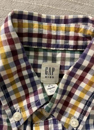 Рубашка gap, 6-7 лет2 фото