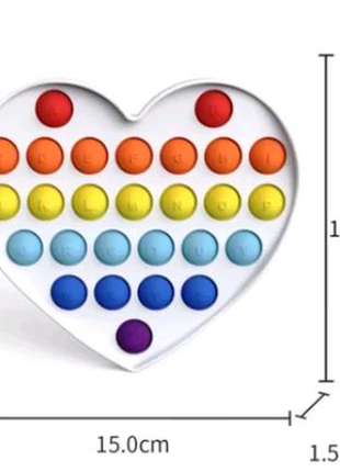 Антистрес для дитини пуш іт simple dimple поп іт платниковий кор1 фото