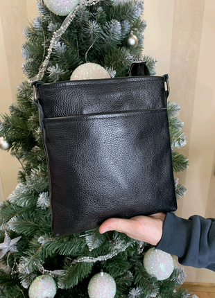 Подарунковий набір для чоловіків сумка, гаманець, ремінь шкіра3 фото