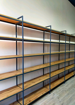 Стелажі під замовлення, ціна стандарт однієї секції останнє фото