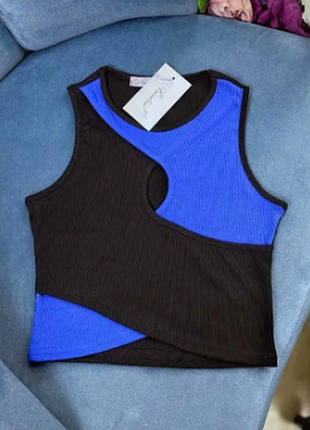 Женский стильный топ мустанг рубчик 42-44; 46-48 rin4958-1339sве