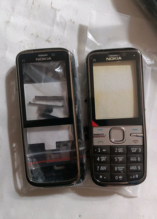 Корпуса nokia c5.00 + клавіатура