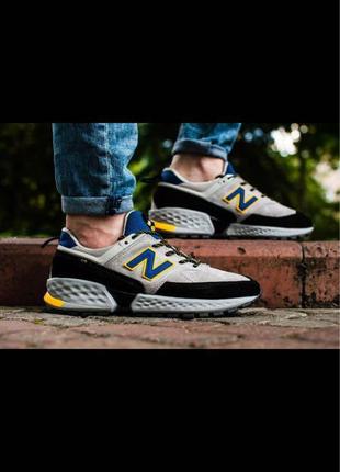 Кросівки newbalance 574 grey v2/yellow