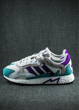 Кросівки adidas tresc run white/purple/aqua